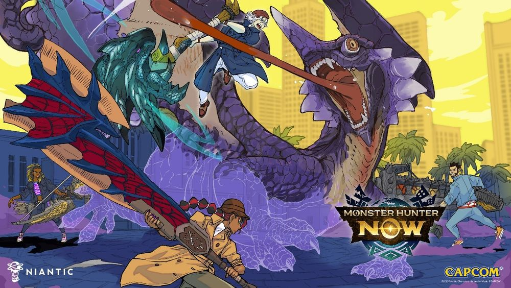 古龙「霞龙」登场！《Monster Hunter Now》预告举办付费线上活动「春季狩猎 2025」